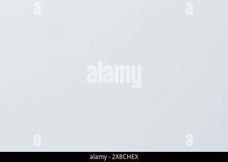 Blank white paper background with small grain close up view Stock Photo