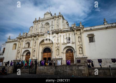 San José Cathedral, Antigua,  Guatemala Stock Photo