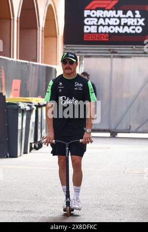 Monte Carlo, Monaco. 24th May, 2024. is seen in the paddock after Practice 2 ahead of the F1 Grand Prix of Monaco at Circuit de Monaco on May 24, 2024 in Monte-Carlo, Monaco. (Credit Image: © Beata Zawrzel/ZUMA Press Wire) EDITORIAL USAGE ONLY! Not for Commercial USAGE! Stock Photo