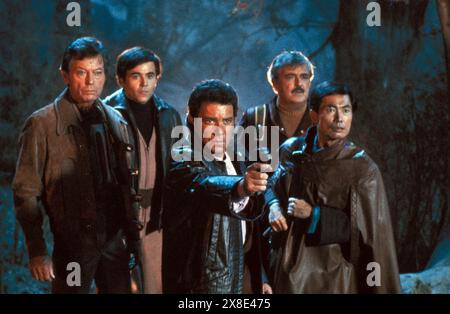 July 20, 2005 - STAR TREK III THE SEARCH FOR SPOCK.TV-FILM STILL. SUPPLIED BY DEFOREST KELLY, WALTER KOENIG WILLIAM SHATNER JAMES DOOHAN GEORGE TAKEI(Credit Image: © JAMES M. KELLY/ZUMA Wire) EDITORIAL USAGE ONLY! Not for Commercial USAGE! Stock Photo