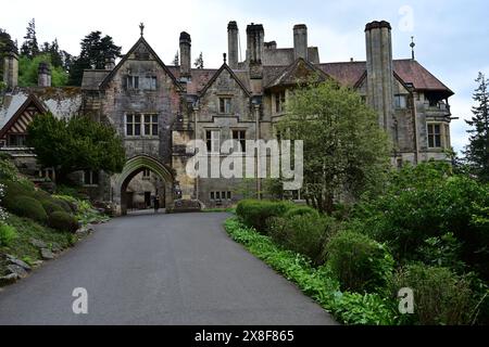 Cragside House, Home of William and Margaret Armstrong Northumberland Stock Photo