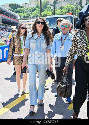 Monk, France. 25th May, 2024. Monaco, Monte Carlo Grand Prix - guests in the paddock - In the photo: Charlotte Casiraghi Credit: Independent Photo Agency/Alamy Live News Stock Photo