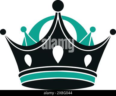 Crown Silhouette, Great for creating certificates, awards, celebratory posters, certificates, awards, celebratory, Royalty and Luxury Designs Stock Vector