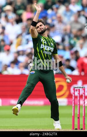 Shaheen Shah Afridi Of Pakistan Delivers The Ball During The Vitality 