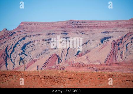Raplee Ridge, near Mexican Hat in southeast Utah Stock Photo - Alamy