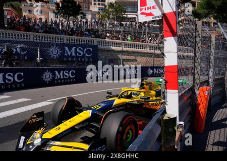 Monaco, Monaco. 25th May, 2024. McLaren Formula 1 Team's British driver ...