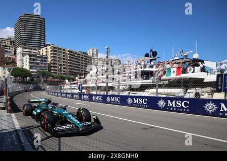 Monaco, Monaco. 25th May, 2024. Fernando Alonso of Aston Martin on ...