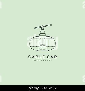 cable, car, logo, Aerial tramway, chairlift, Gondola lift, Gibraltar Cable Car, cable transportation, Zip-line, Aerial lift, line, Singapore, outline, Stock Vector
