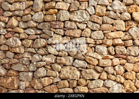 Stone Wall Surface Texture Background Stock Photo