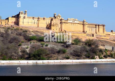 Amber Fort or Amer Palace, Amer, nr Jaipur, Rajasthan, India Stock Photo