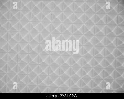 Studio Soundproofing. Acoustic panels with pyramid texture in grey ...