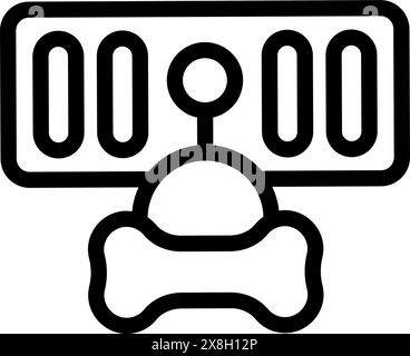 video game joystick with spaceship pixelated vector illustration design ...