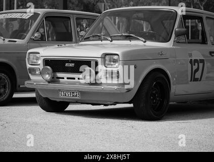 Vintage Fiat 127 Sport at a rally Stock Photo - Alamy