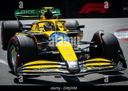 Monaco, Monaco. 25th May, 2024. McLaren F1 team's Australian driver ...