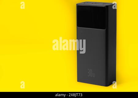 Lviv, Ukraine - May 26, 2024: Baseus Star-Lord Digital Display Fast Charging Power Bank 30W Stock Photo