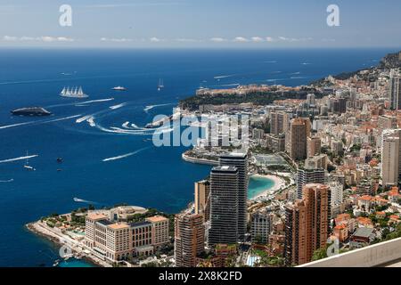 Monte-Carlo, Monaco. 25th May, 2024. Impression, F1 Grand Prix of Monaco at Circuit de Monaco on May 25, 2024 in Monte-Carlo, Monaco. (Photo by HOCH ZWEI) Credit: dpa/Alamy Live News Stock Photo