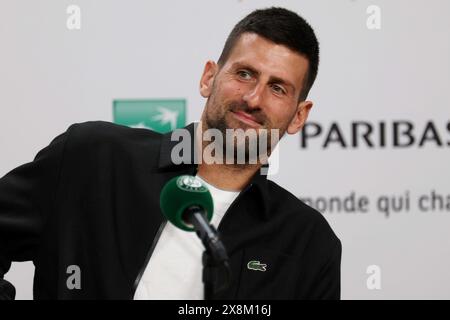 Paris, France. 26th May, 2024. French Open tennis tournament in Paris on May 26, 2024. Credit: MAXPPP/Alamy Live News Stock Photo