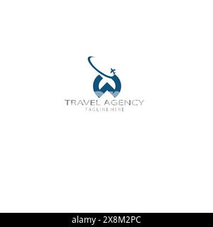 W letter logo creative design template, victor Stock Vector