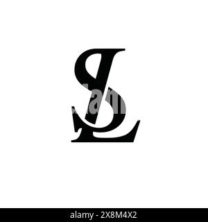 Initial LS Logo Design vector Template, Abstract Letter LS logo Design, Stock Vector