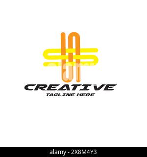 ss logo design vector icon . Stock Vector