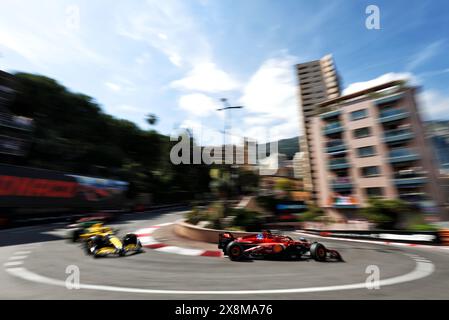 Monte Carlo, Monaco. 26th May, 2024. Charles Leclerc (MON) Ferrari SF-24. Formula 1 World Championship, Rd 8, Monaco Grand Prix, Sunday 26th May 2024. Monte Carlo, Monaco. Credit: James Moy/Alamy Live News Stock Photo