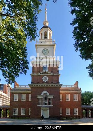 Independence Hall in Philadelphia, PA. Stock Photo