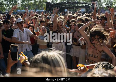 Napa, USA. 25th May, 2024. Crowd/Atmosphere during BottleRock at Napa Valley Expo on May 25, 2024 in Napa, California. Photo: Chris Tuite/imageSPACE/Sipa USA Credit: Sipa USA/Alamy Live News Stock Photo