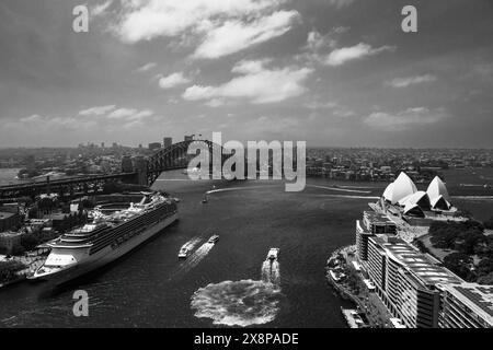 Open Sydney presented by Sydney Living Museuems. This event every year allows Sydneysiders to visit 40 of the city's most significant buildings and sp Stock Photo