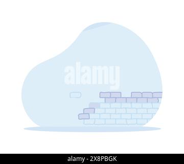 Server maintenance concept with people scene. Woman working as tech engineer and settings cloud computing at server racks room. flat vector modern ill Stock Vector