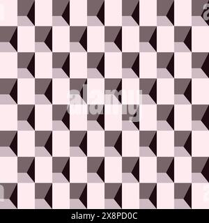 Geometric Seamless Pattern Vector, Wall Background, Wall Wallpaper Stock Vector