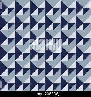 Geometric Seamless Pattern Vector Design Stock Vector
