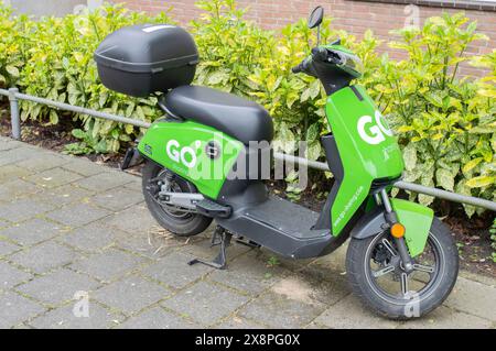 Go Sharing Rental Scooter At Amsterdam The Netherlands 25-5-2024 Stock Photo