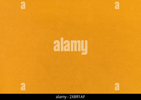 Woven yellow fabric texture as background, top view Stock Photo