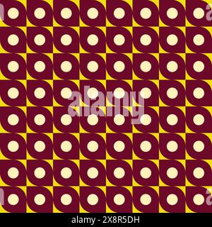 Geometric Seamless Pattern Design, abstract background Stock Vector