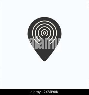 map location icon free vector Stock Vector Image & Art - Alamy