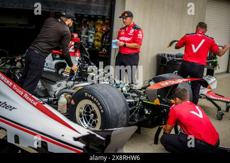 Indianapolis, United States. 26th May, 2024. Scenes from around the Brickyard before the 2024 Indy 500 at Indianapolis Motor Speedway. (Photo by Jeremy Hogan/SOPA Images/Sipa USA) Credit: Sipa USA/Alamy Live News Stock Photo