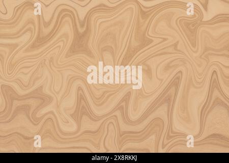 Olive Wooden Swirl Waves Background Design Stock Photo
