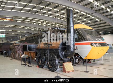 Stockton and Darlington Railway 'Locomotion' No. 1 Stock Photo - Alamy