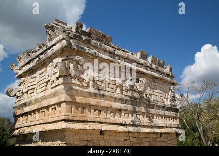 The Church (La Iglesia), Chichen Itza, Yucatan, Mexico Stock Photo