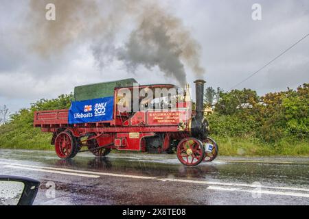 Celtic Steamers Road Run in aid of the RNLI, Ballydehob to Kinsale Stock Photo