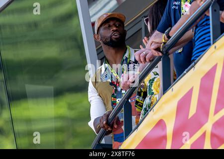 Monte Carlo, Monaco, 27th May 2024, Siya Kolisi, South African Rugby Captain attending race day, round 08 of the 2024 Formula 1 championship. Credit: Michael Potts/Alamy Live News Stock Photo