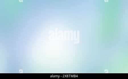 Light green blue soft abstract background with smooth color gradient Stock Photo