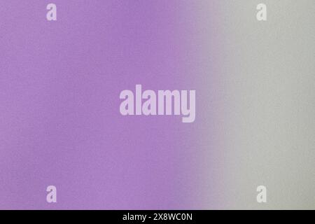 Calming gradient transitioning from purple to white with a delicate grainy texture Stock Photo