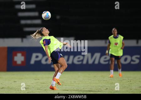 Recife, Brazil. 27th May, 2024. PE - RECIFE - 05/27/2024 - BRAZILIAN WOMEN'S SELECTION, TRAINING - Players from the Brazilian Women's Team during training at the Arruda Stadium in Recife (PE), this Monday (27). The team is preparing to face the Jamaican team. Photo: Marlon Costa/AGIF (Photo by Marlon Costa/AGIF/Sipa USA) Credit: Sipa USA/Alamy Live News Stock Photo