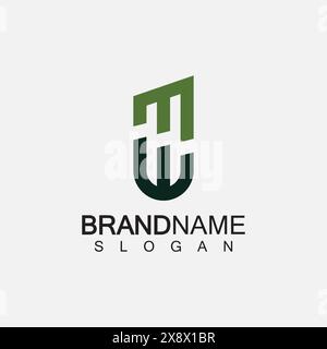 MW Logo or WM Logo. Creative letter MW or WM monogram logo template. Stock Vector