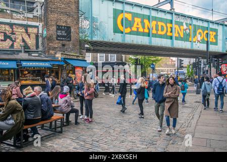 Camden Lock , Camden Town, London, England, Great Britain, United Kingdom, UK. Stock Photo