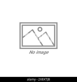 No image symbol, No Picture, no album photo icon, gallery missing in filled, thin line, outline and stroke style for apps and website Stock Vector