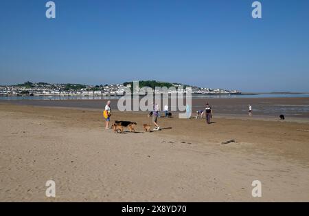 instow beach, north devon, england Stock Photo