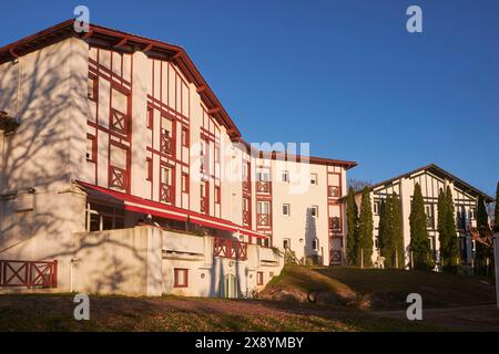 France, Pyrenees Atlantiques, Ascain, the Ehpad Adina retirement home Stock Photo