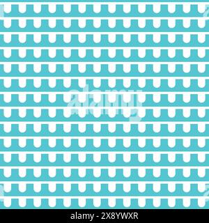 geometric pattern with blue color. tile vector Stock Vector